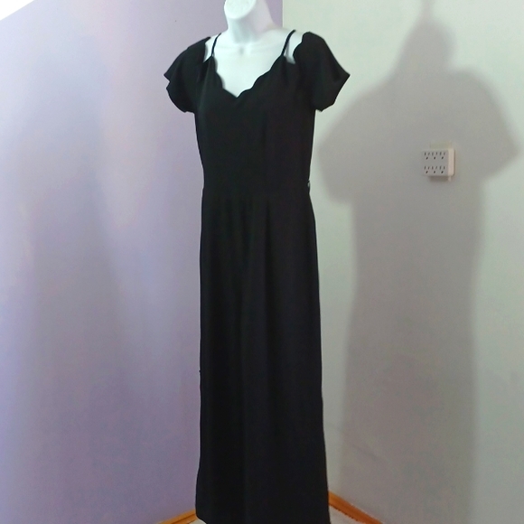 Monteau Pants - MONTEAU los angeles JUMSUIT BLACK SZ M